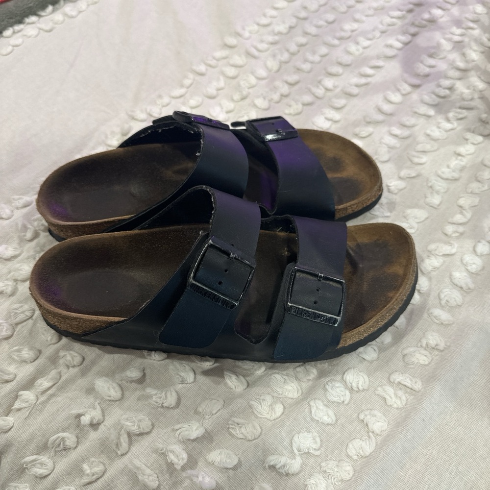 Black Birkenstock Arizona Sandals